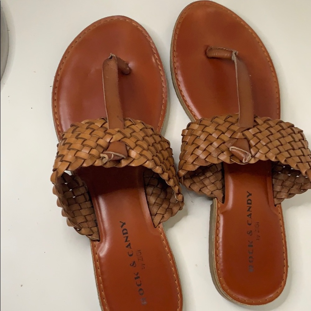 Brown sandals